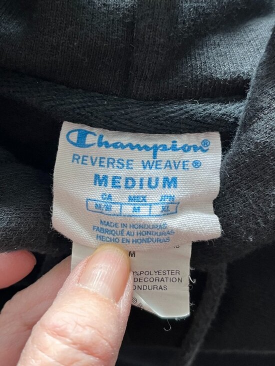 Heavyweight Champion black hoodie - M - Picture 4 of 8